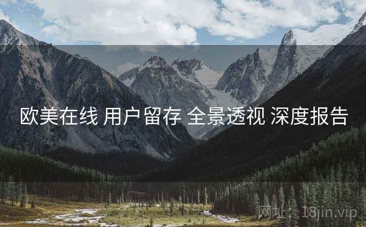 欧美在线 用户留存 全景透视 深度报告