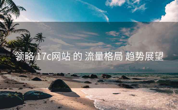 领略 17c网站 的 流量格局 趋势展望