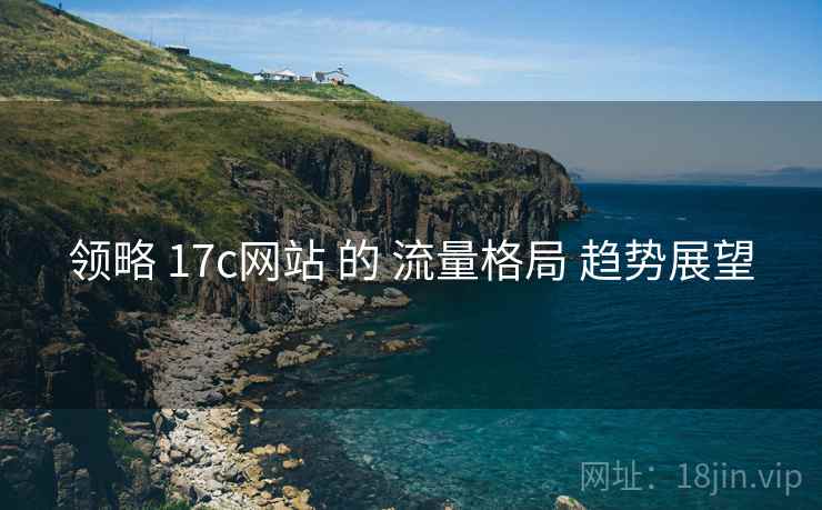 领略 17c网站 的 流量格局 趋势展望