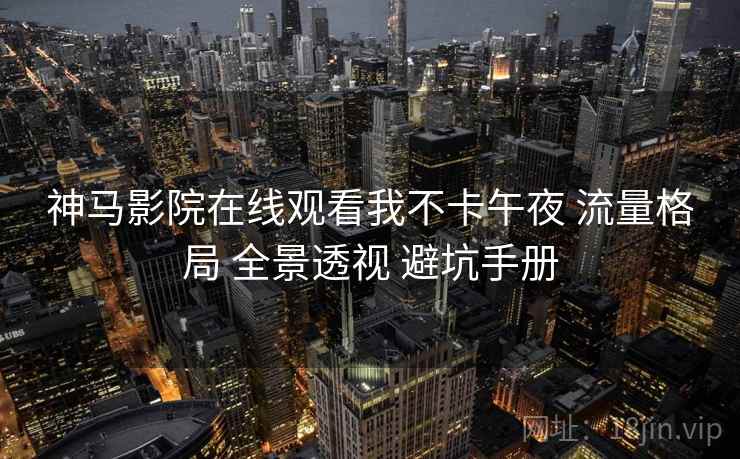 神马影院在线观看我不卡午夜 流量格局 全景透视 避坑手册