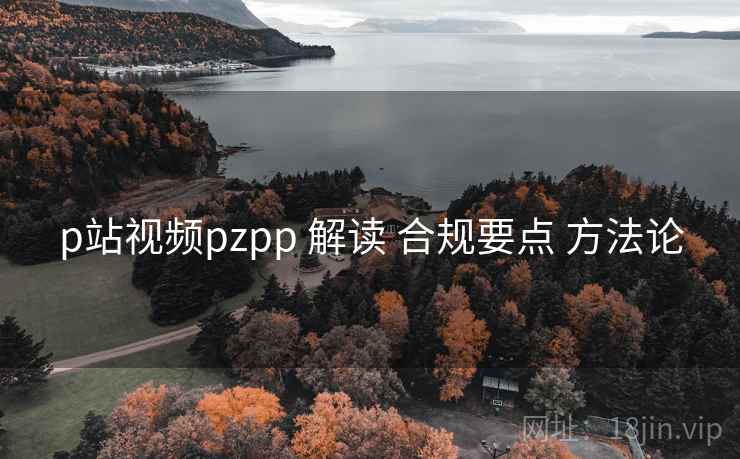 p站视频pzpp 解读 合规要点 方法论