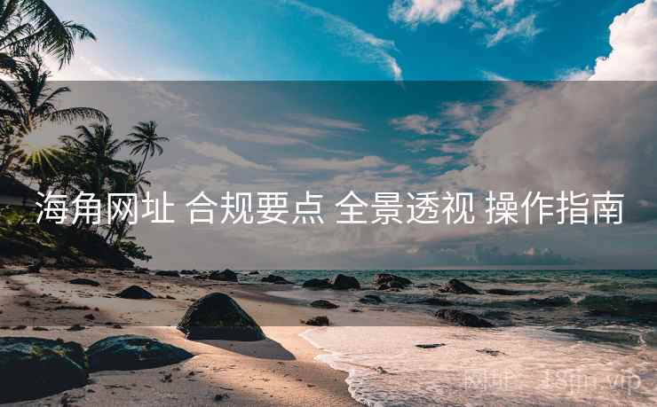 海角网址 合规要点 全景透视 操作指南